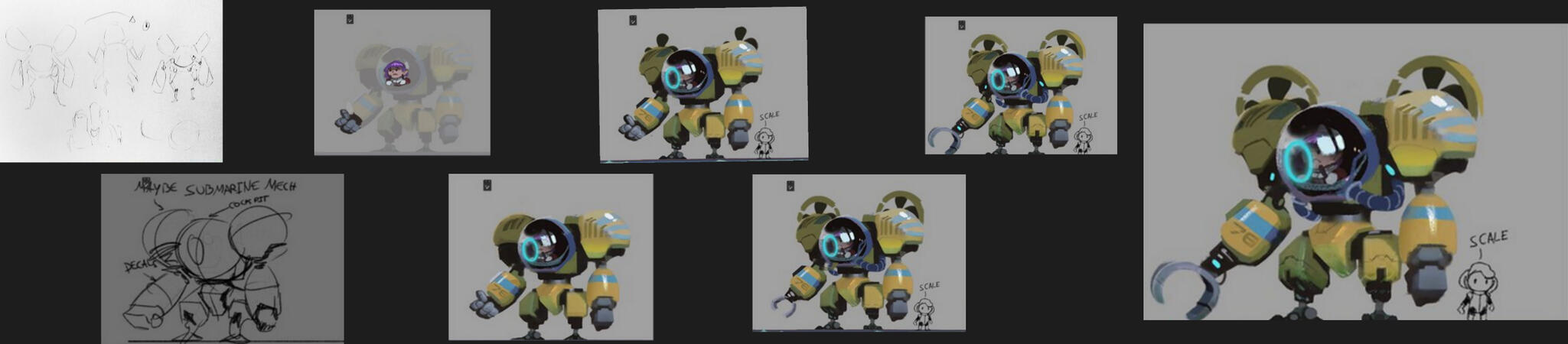 yellow mech process