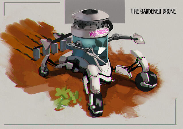 gardener drone