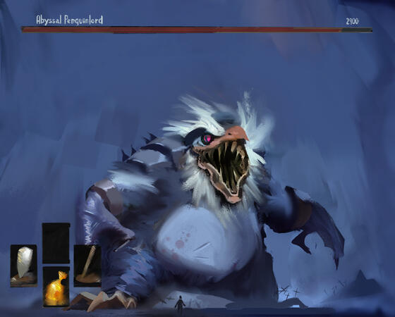 dark souls penguin